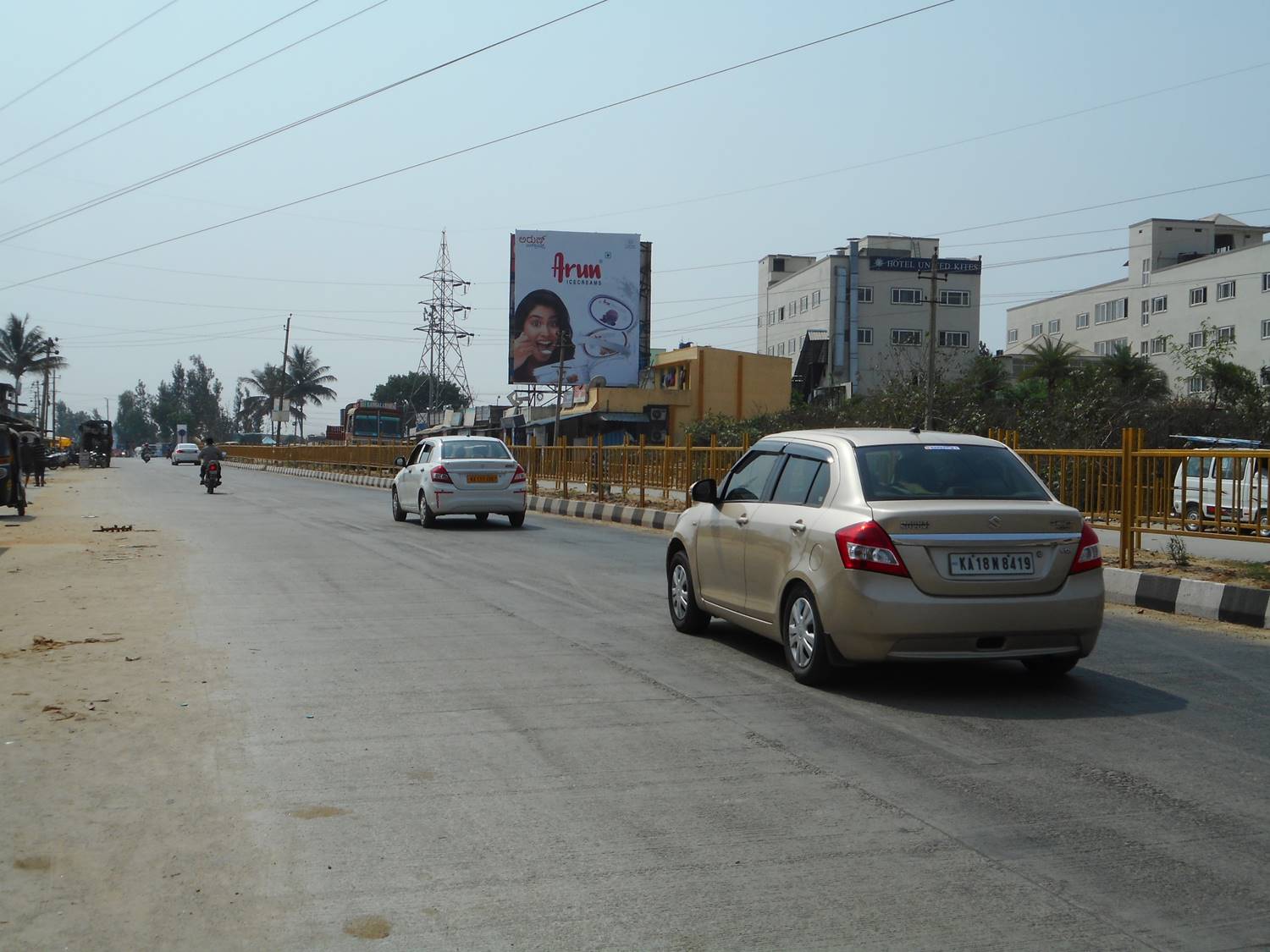 Billboard  - Bus Stand,  Hassan, Karnataka