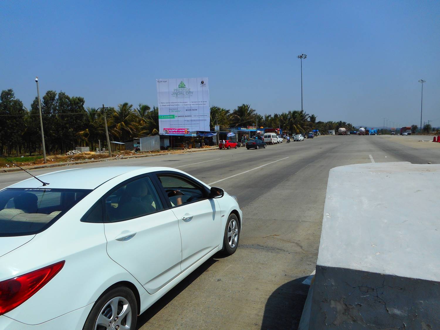 Billboard  -  Bus Stand, Hassan, Karnataka