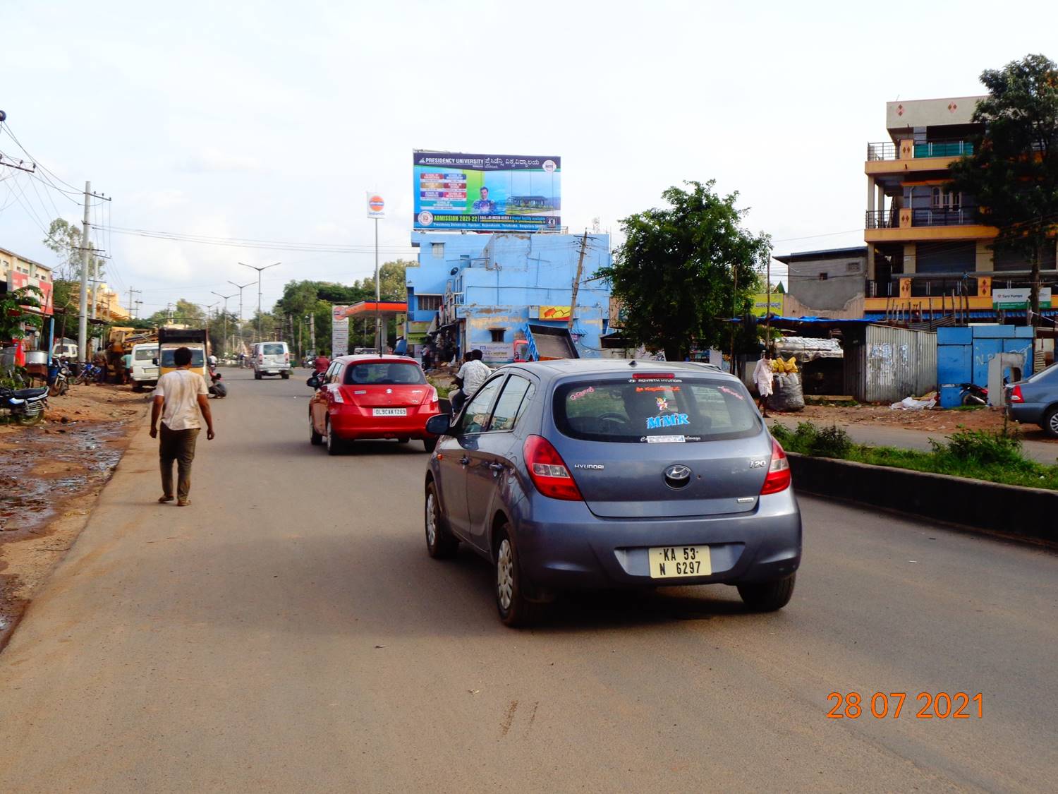 Billboard  - Bus Stand, Malur, Karnataka