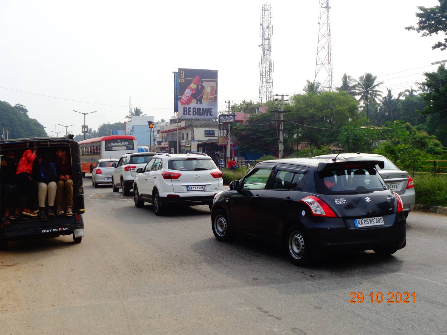 Billboard  - Bus Stand, Channapatna, Karnataka