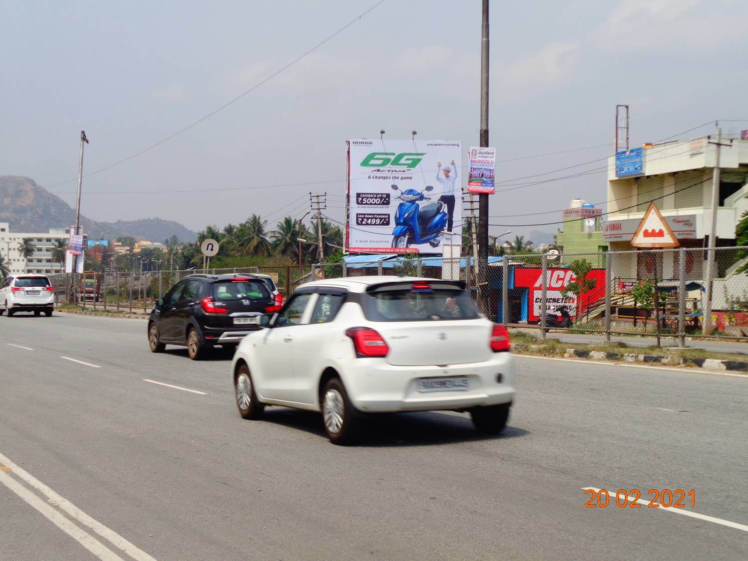 Billboard  - Police Station Circle, Ramanagara, Karnataka