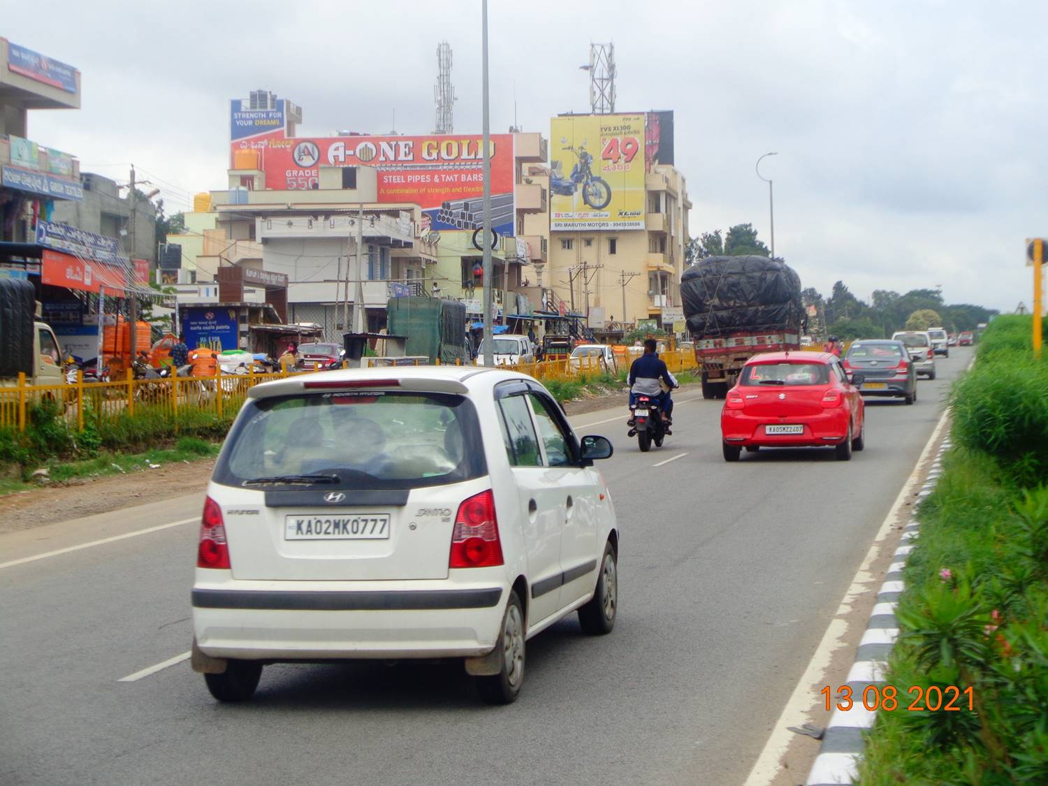 Billboard  - Bus Stand, Kunigal, Karnataka