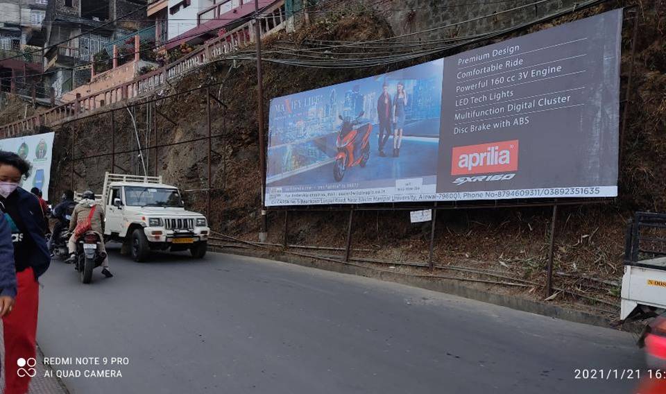 Billboard - Aizawl Road,  Aizawl, Mizoram