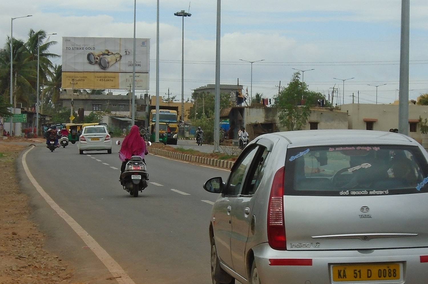 Billboard  - Bagalur Aiport Road, Bangalore, Karnataka