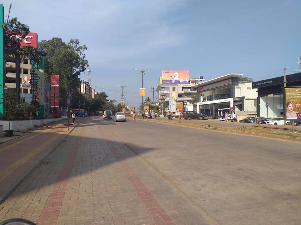 Billboard  - Airport Road,  Hubli, Karnataka