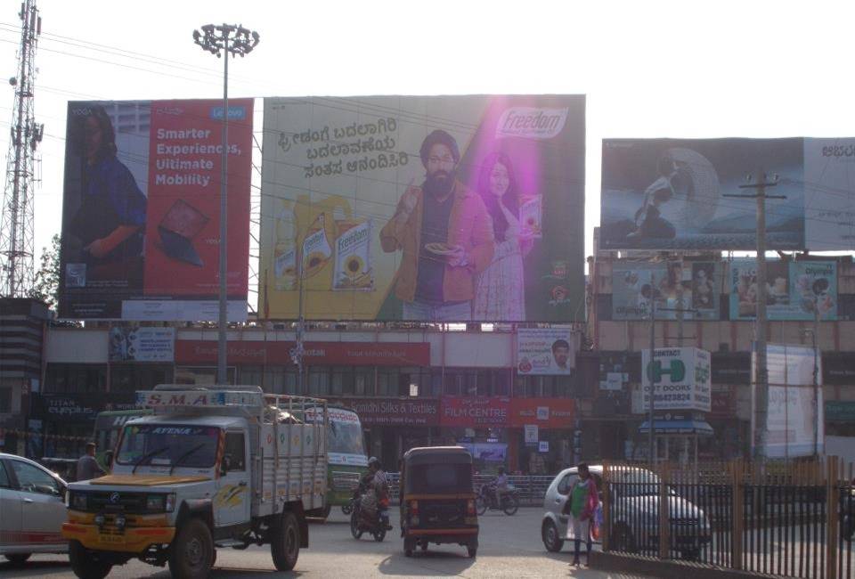 Billboard  - Gopi Circle,  Shimoga, Karnataka