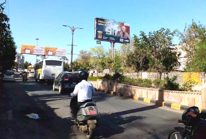 Mega Unipole - Fatehpura Circle, Udaipur, Rajasthan