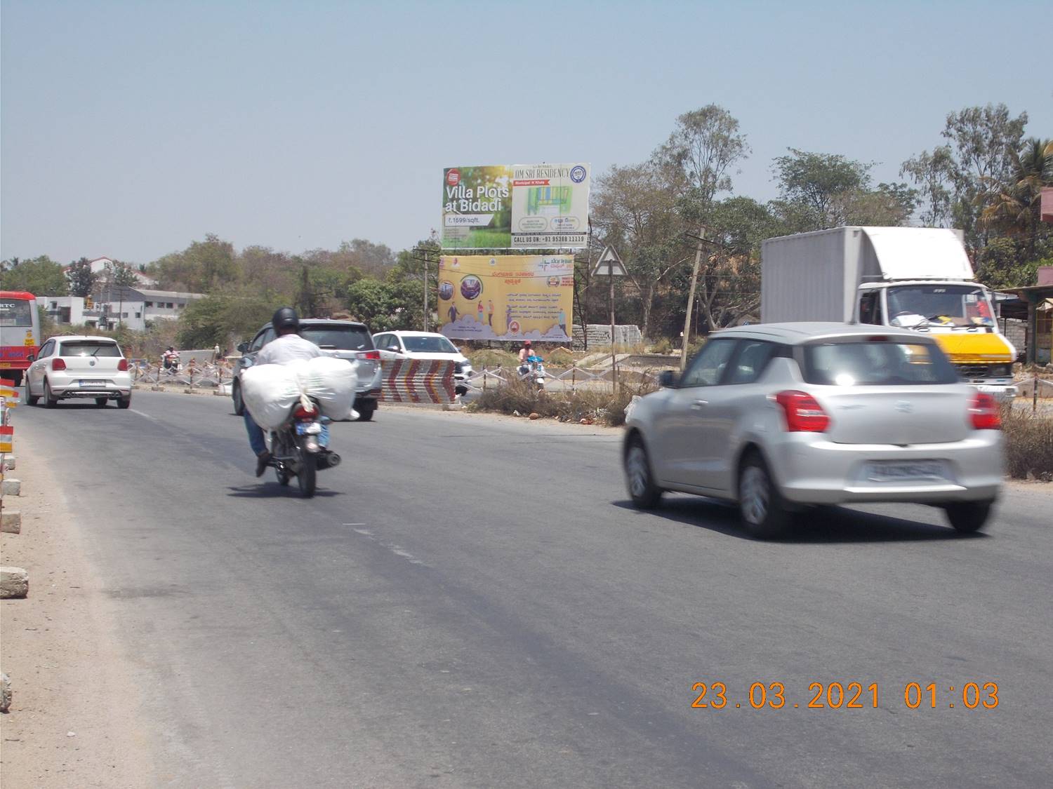 Billboard  - Mysore Road,  Bidadi, Karnataka