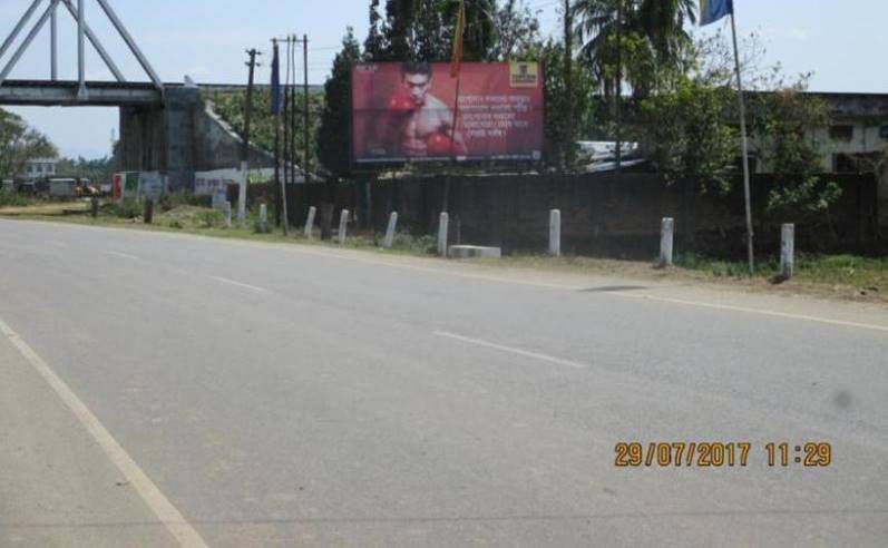 Billboard - nr. Railway Bridge, Dudhnoi, Assam