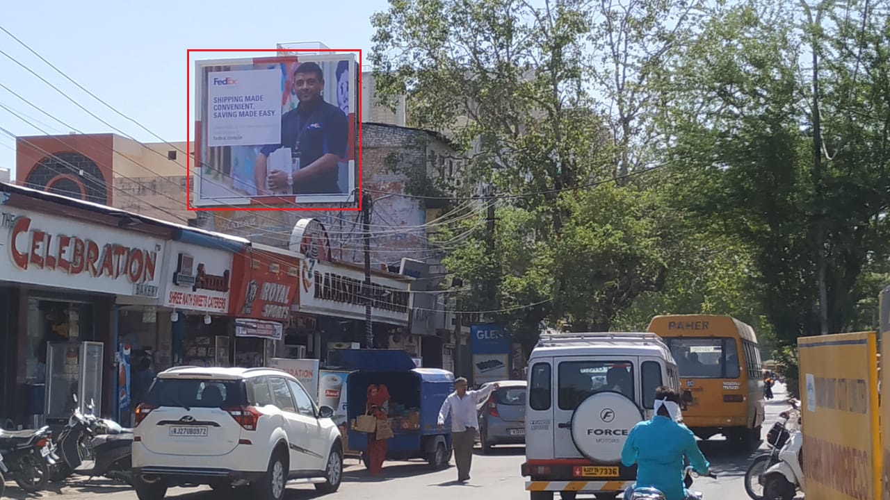 Billboard - Surajpole Circle, Udaipur, Rajasthan