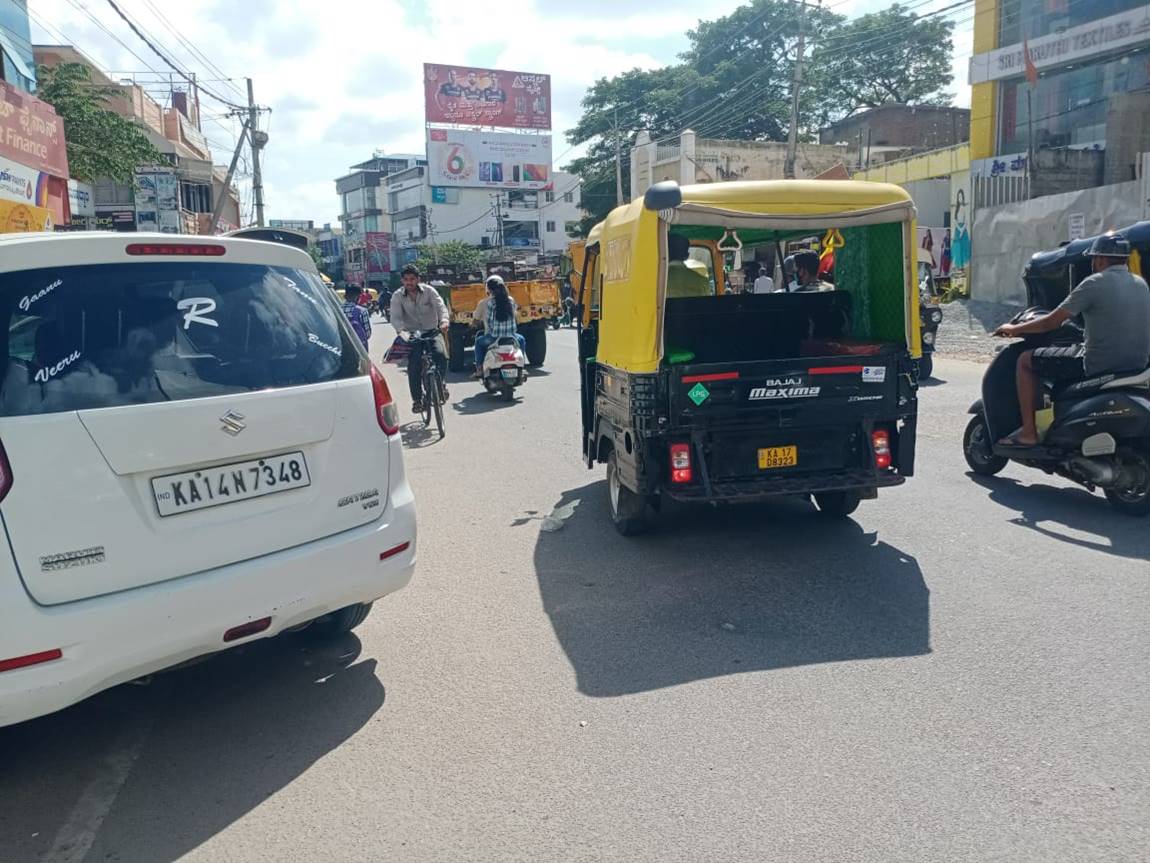 Billboard  - Gundi Circle,  Davanagere, Karnataka