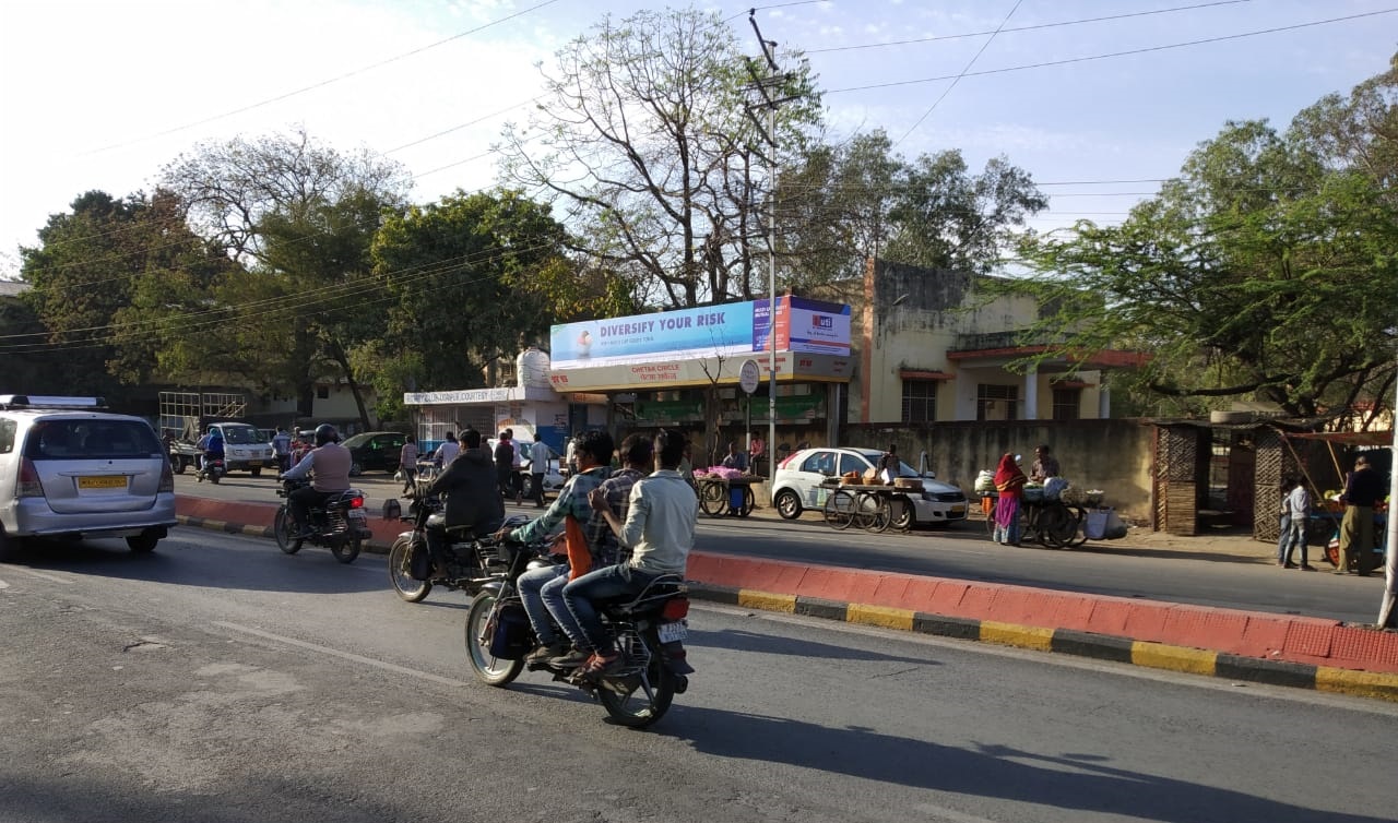 Bus Shelter - Chetak Circle, Udaipur, Rajasthan