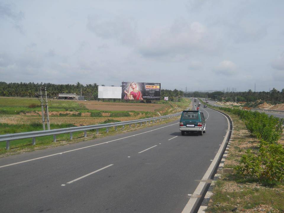 Billboard  - Shantigrama Toll, Hassan, Karnataka