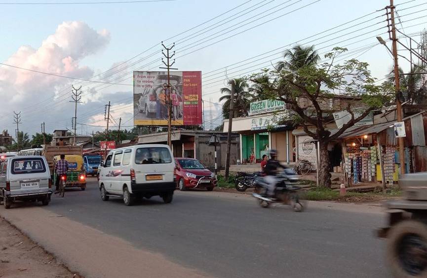 Billboard - Motor Stand CNG Station, Udaipur, Tripura