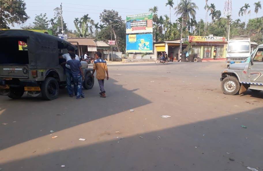 Billboard - Motor stand, Bishalgarh, Tripura