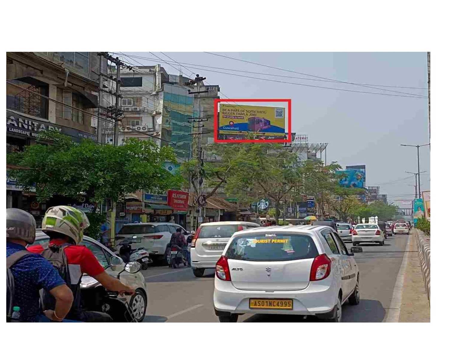 Billboard - G S Rd  Postoffice  Fac Ganeshguri ,  Guwahati, Assam