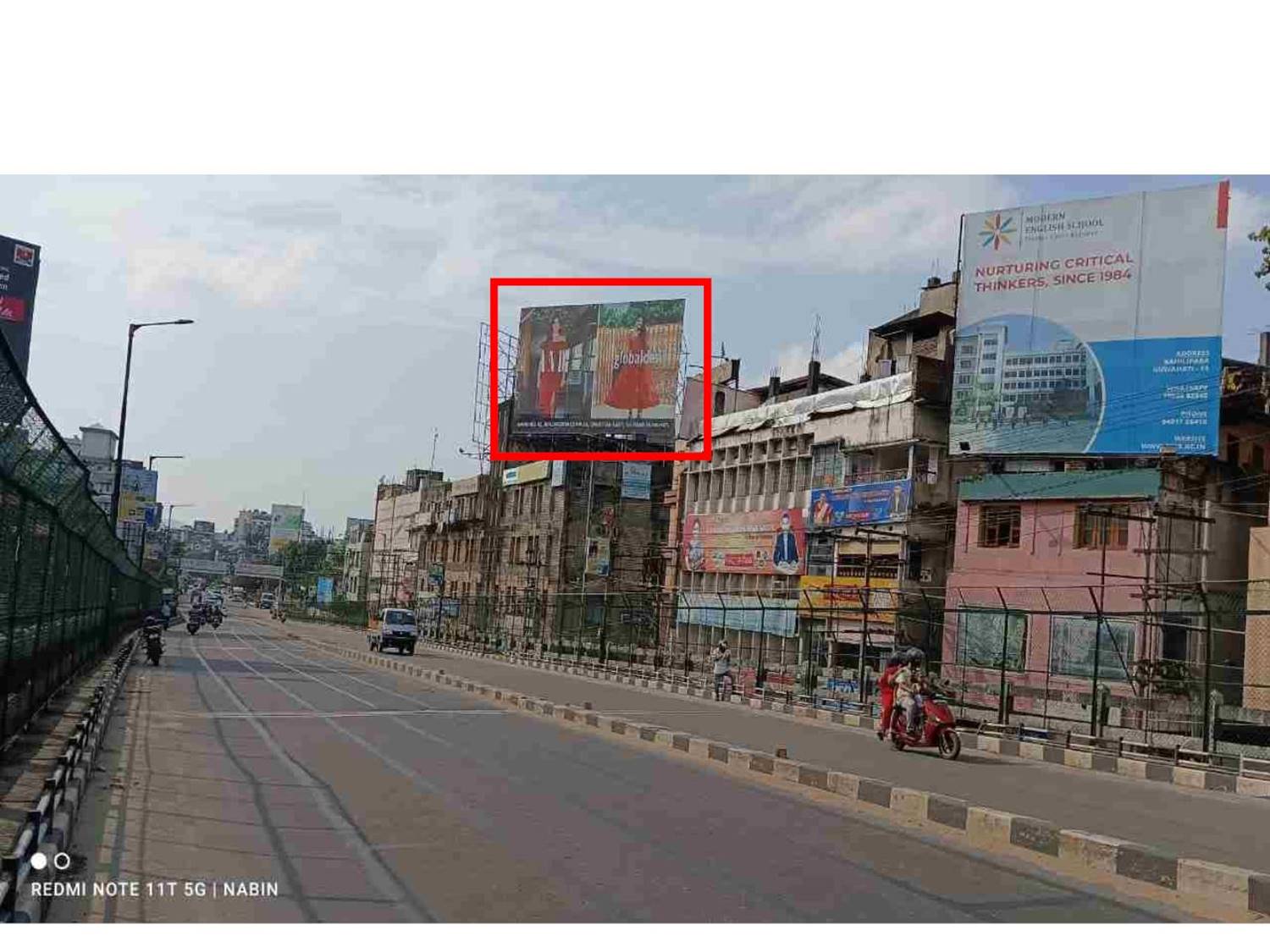 Billboard - G.S. Road Ulubari flo fcg Bhangaghar,  Guwahati, Assam