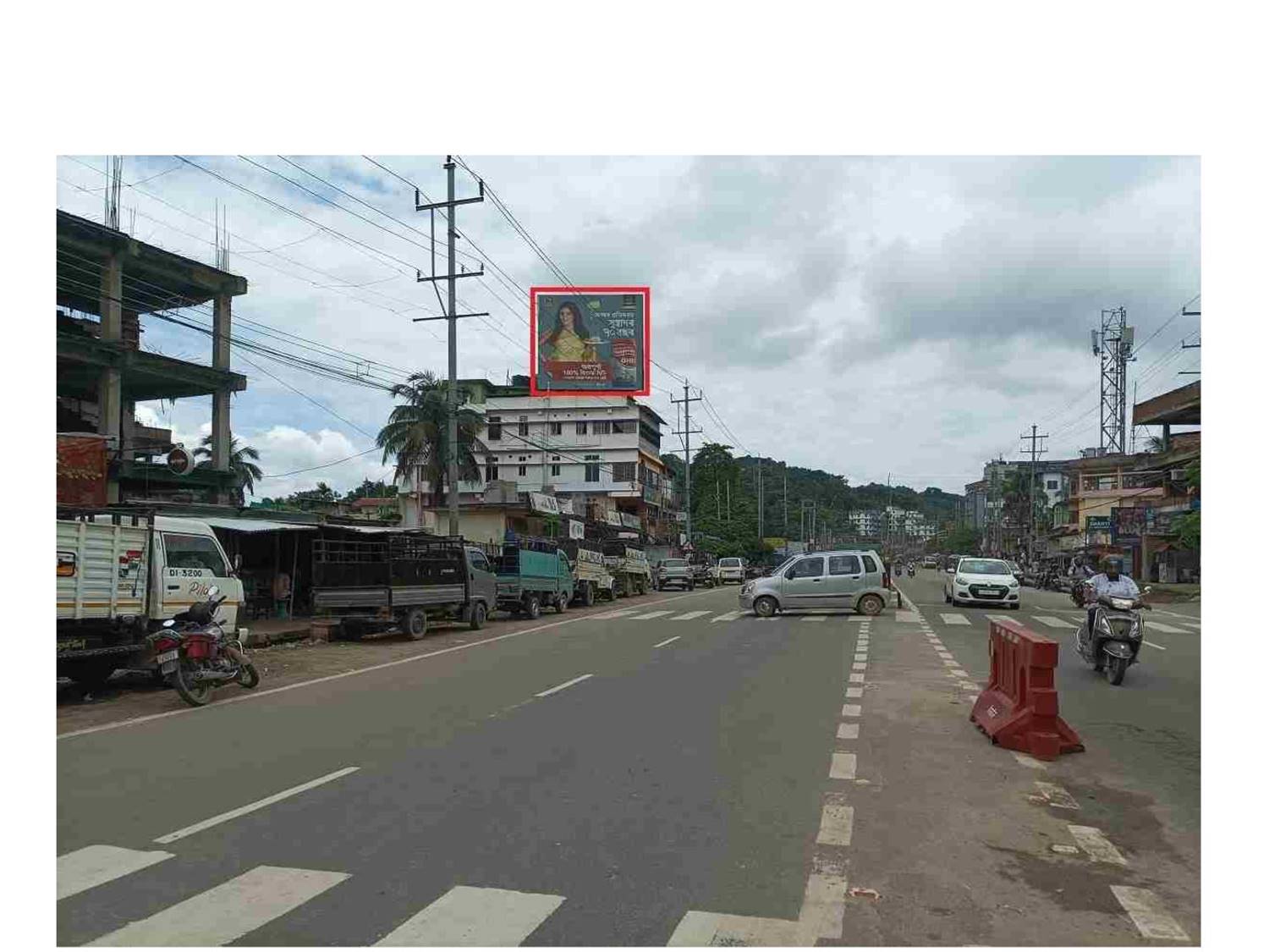 Billboard - Narengi Tiniali Circle opposite LG Towers facing Chandrapur,  Guwahati, Assam