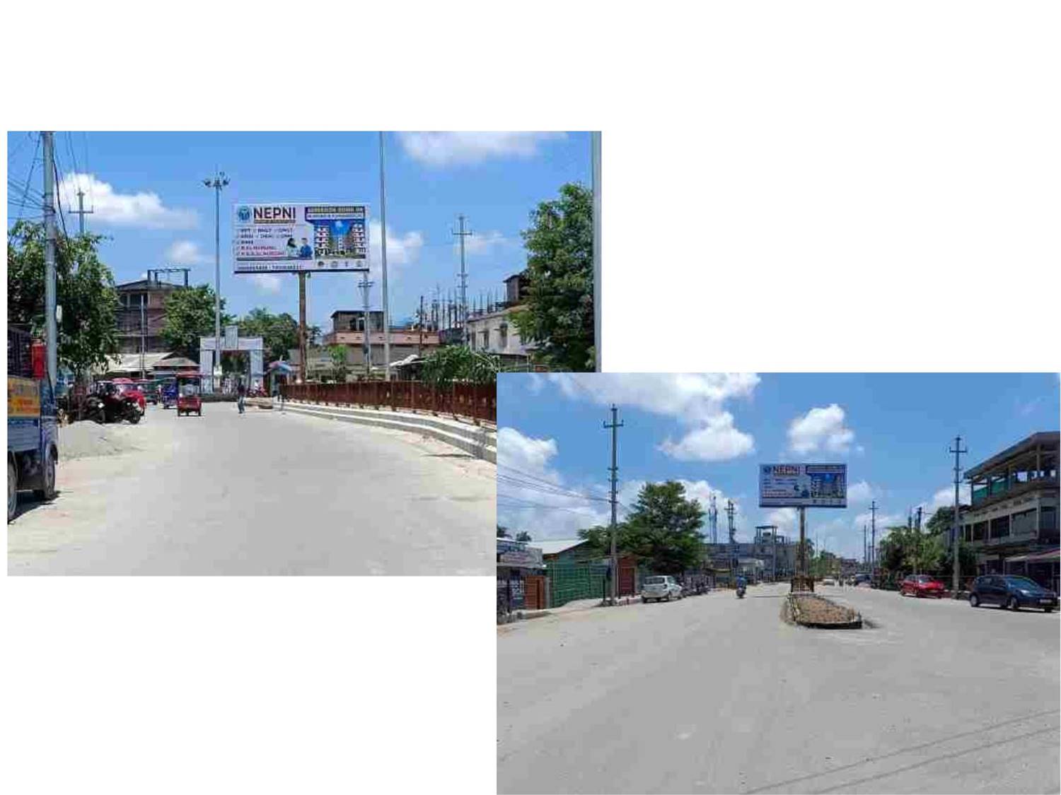 Unipole - Rangiya Main Town,  Rangiya, Assam