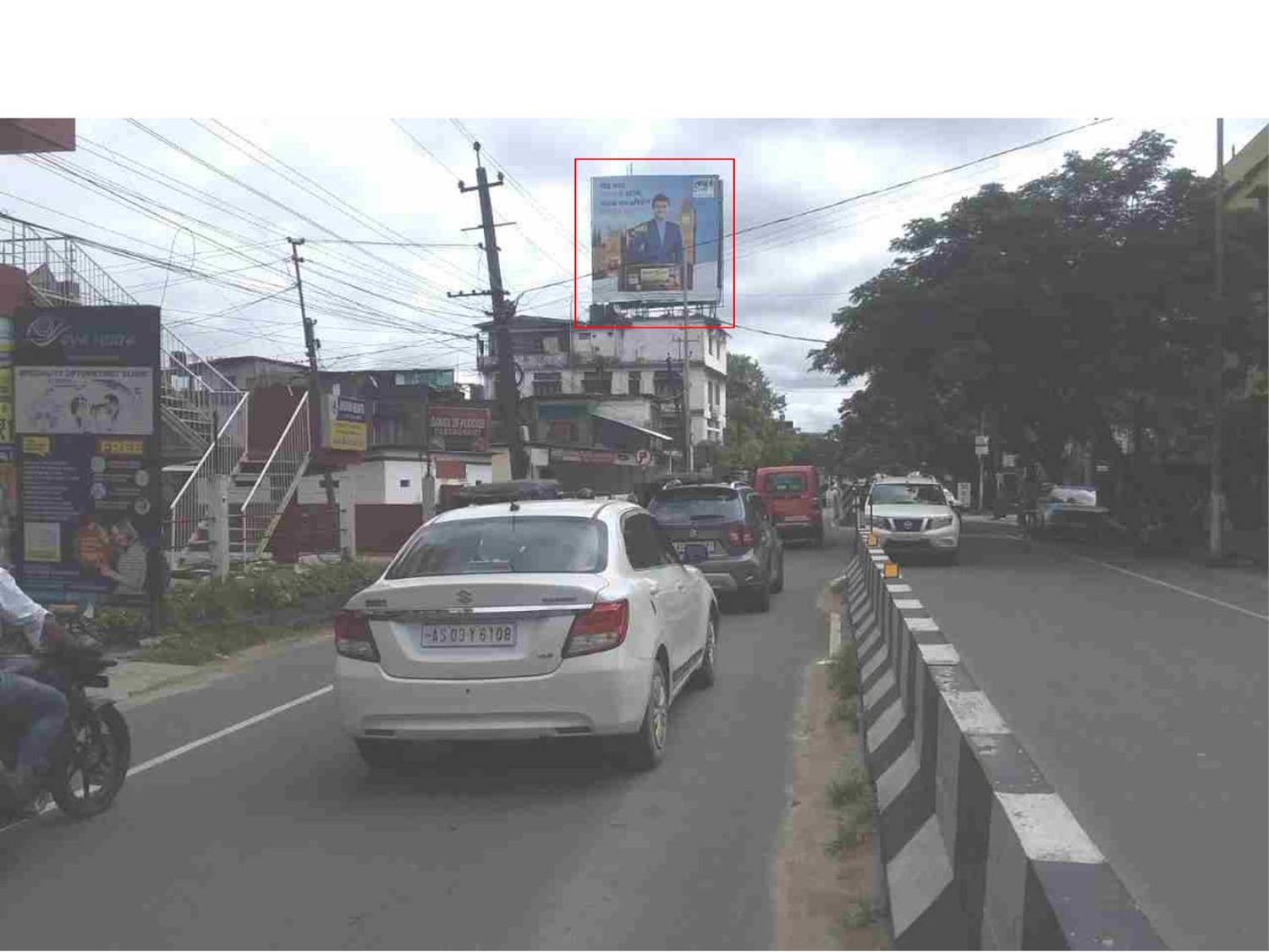 Billboard - A.T. Road Tarajan Fcg ISBT,  Jorhat, Assam