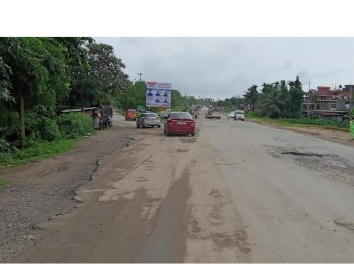 Billboard - Darikapar Town entry fcg Dibrughar,  Sibsagar, Assam