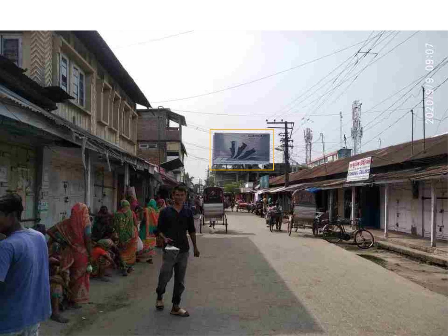 Billboard - Main Market,  Mongaldoi, Assam