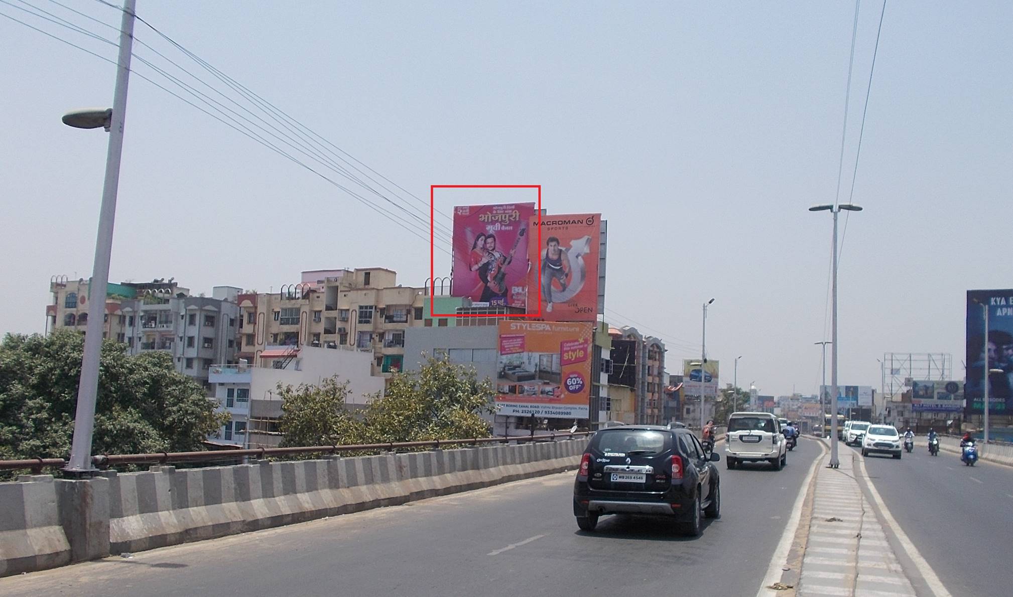 Billboard  Chriyatarh FOB Main Road  Chriyatarh Fly over DN  Patna Bihar