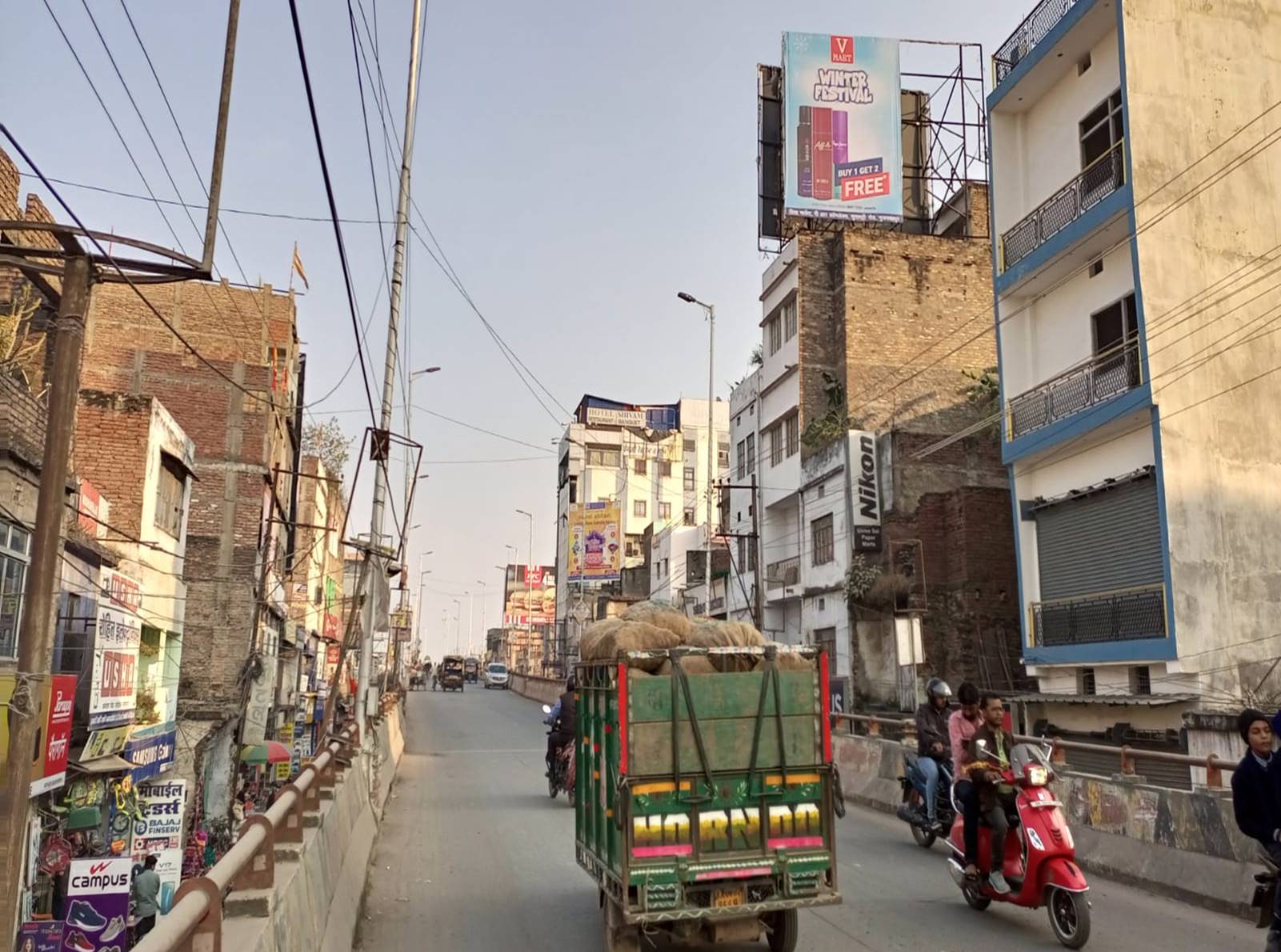 Billboard Facing Main Road  Motijheel Flyover Muzaffarpur Bihar