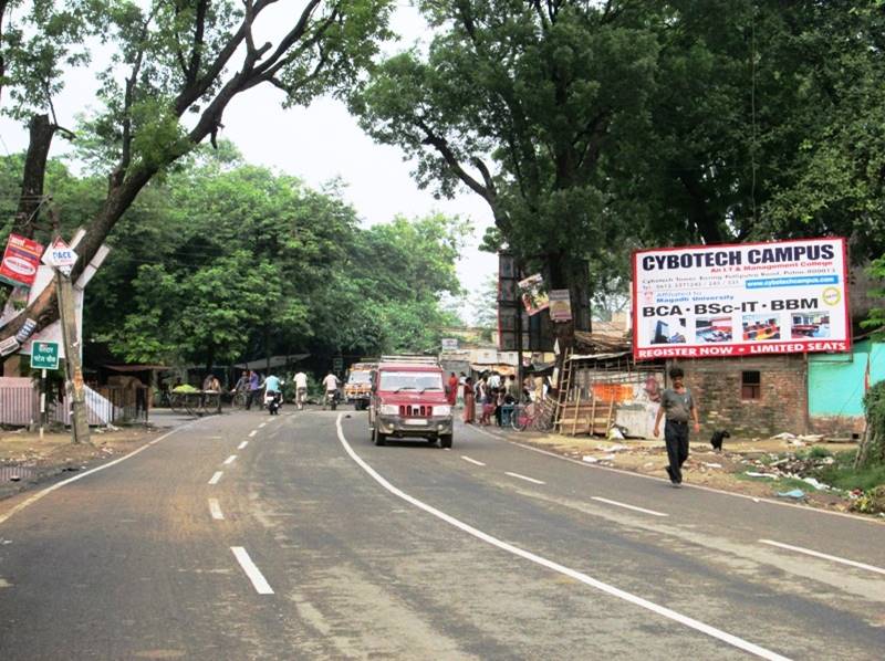 Billboard Towards Main Road Station Road  motihari Bihar