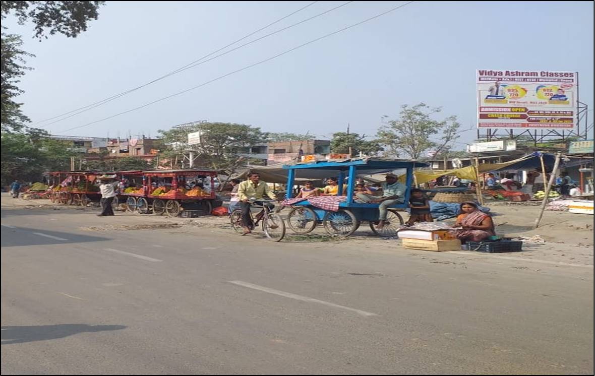 Billboard Vegetable Market JADHUA Hajipur Bihar