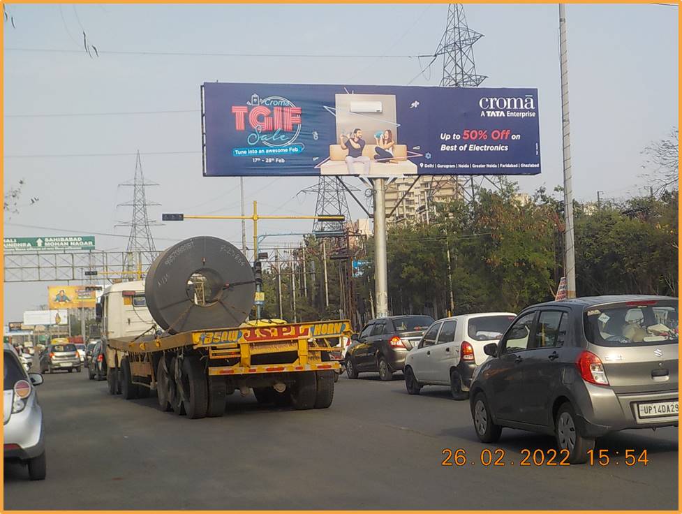 Unipole Dabur Chowk To Mohan Nagar Ghaziabad Delhi (NCR)