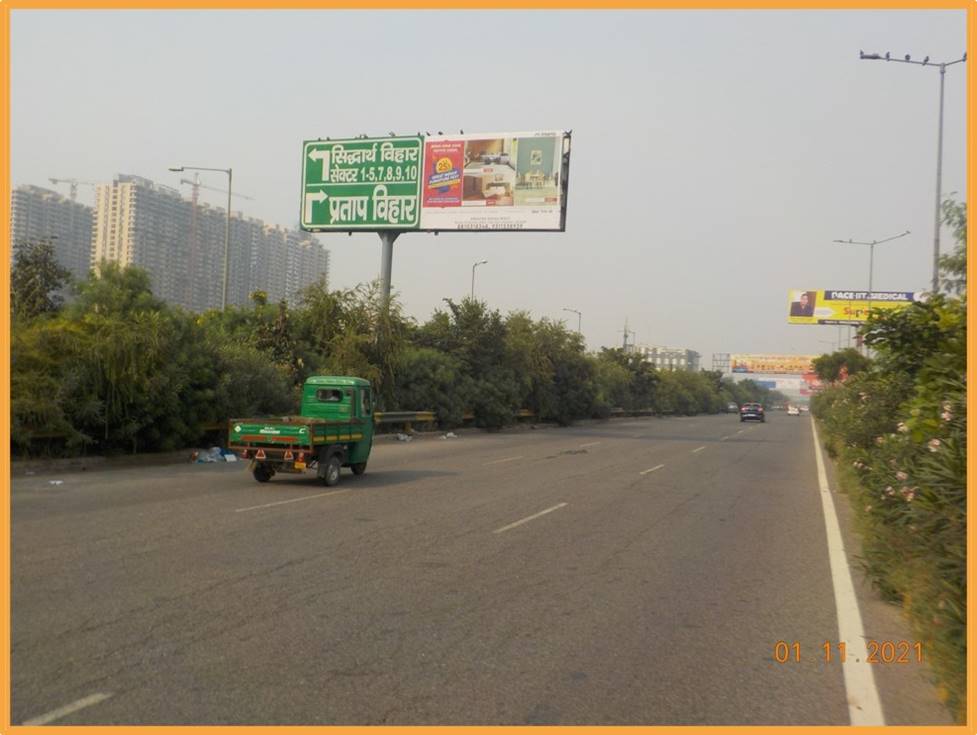 Unipole Pratap Vihar To Tigri Round About Ghaziabad Delhi (NCR)