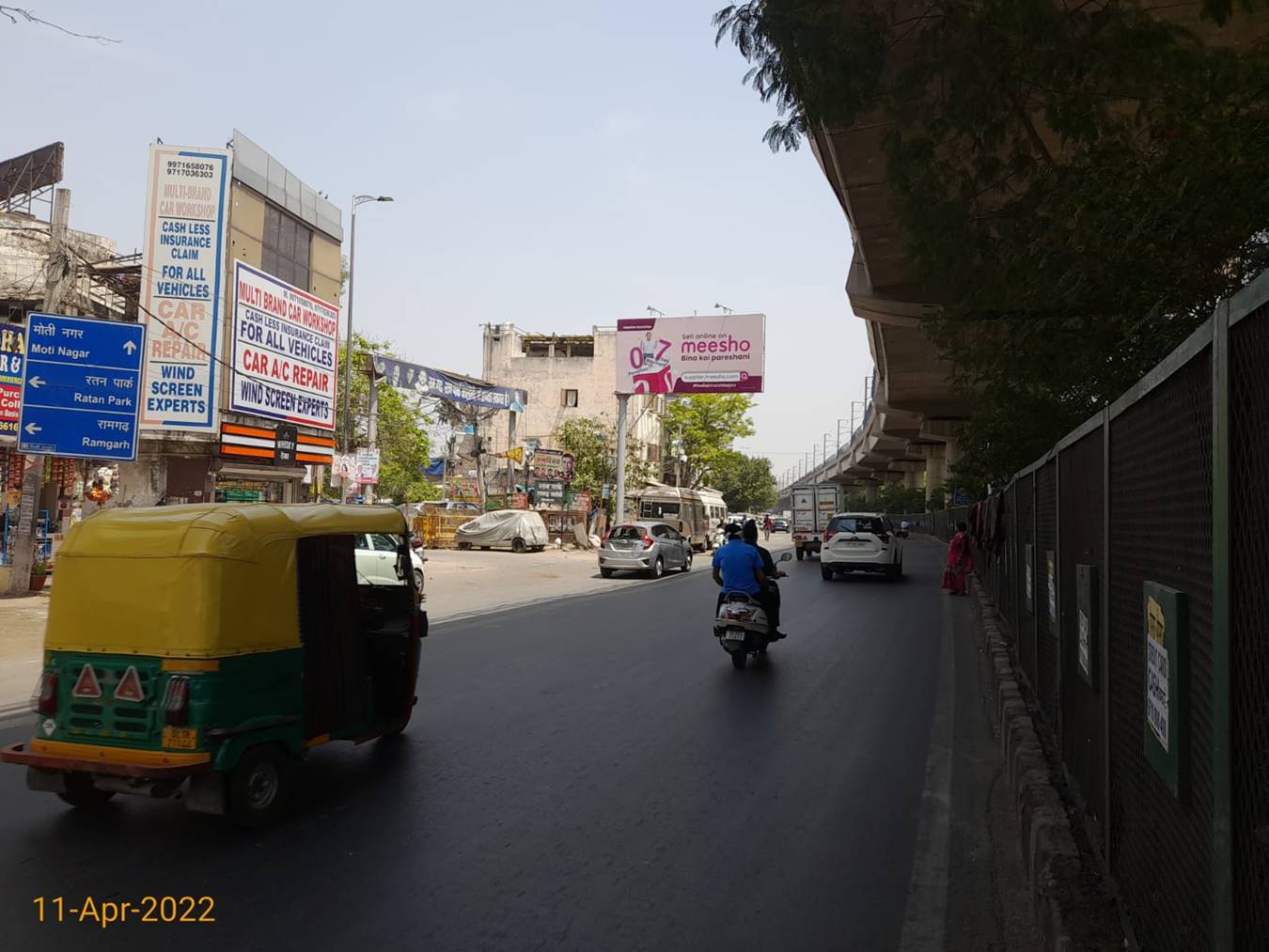 Unipole Ramesh Nagar Metro Station West Delhi Delhi (NCR)