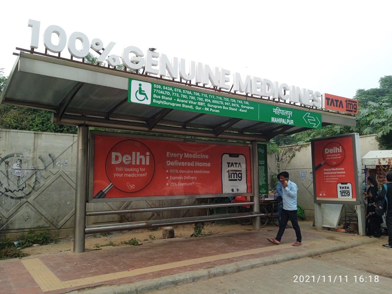 BQS Dwarka Sec 21 Metro Station Delhi Delhi (NCR)