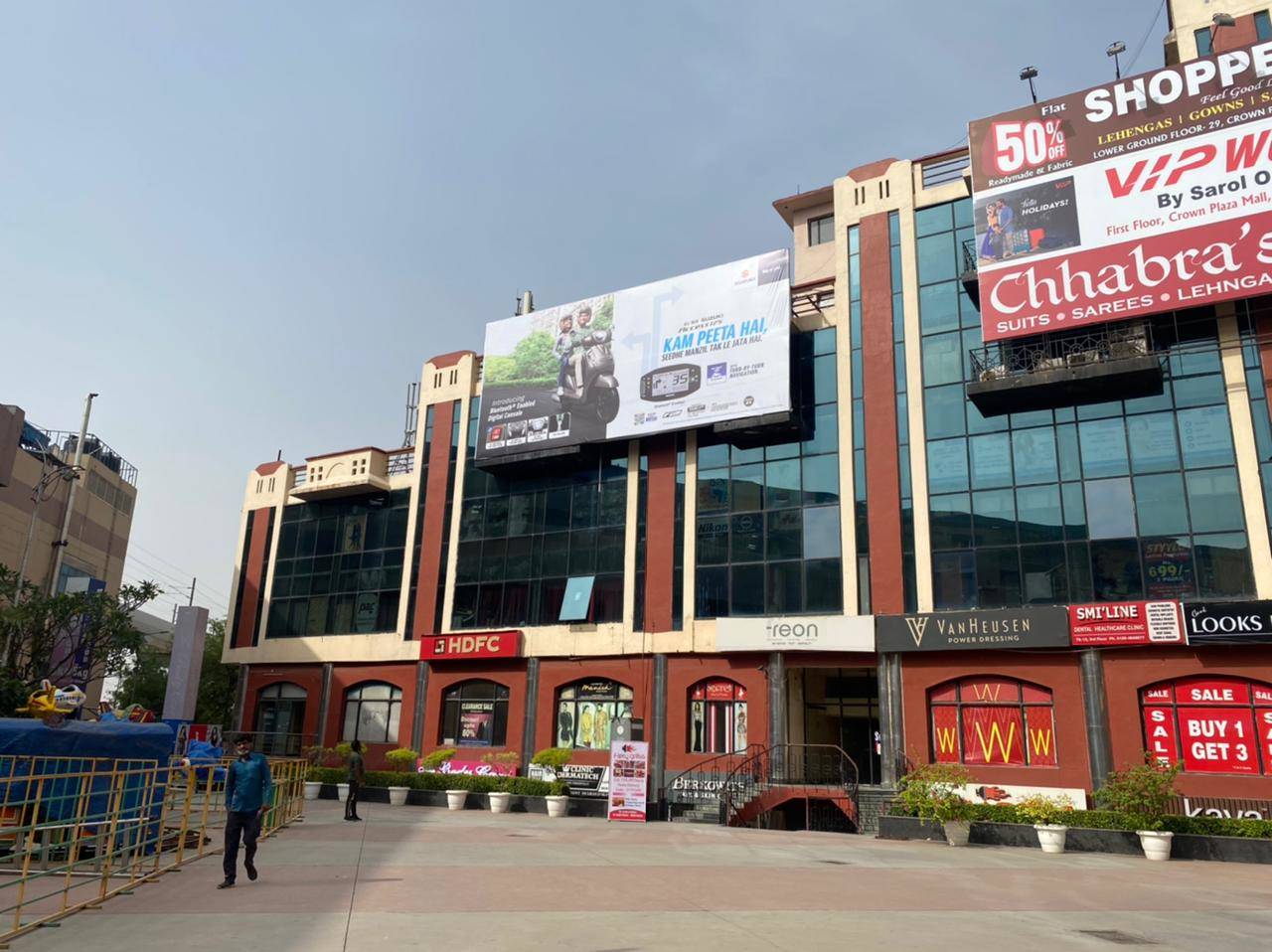 Facade Crown Plaza Mall Faridabad Delhi (NCR)