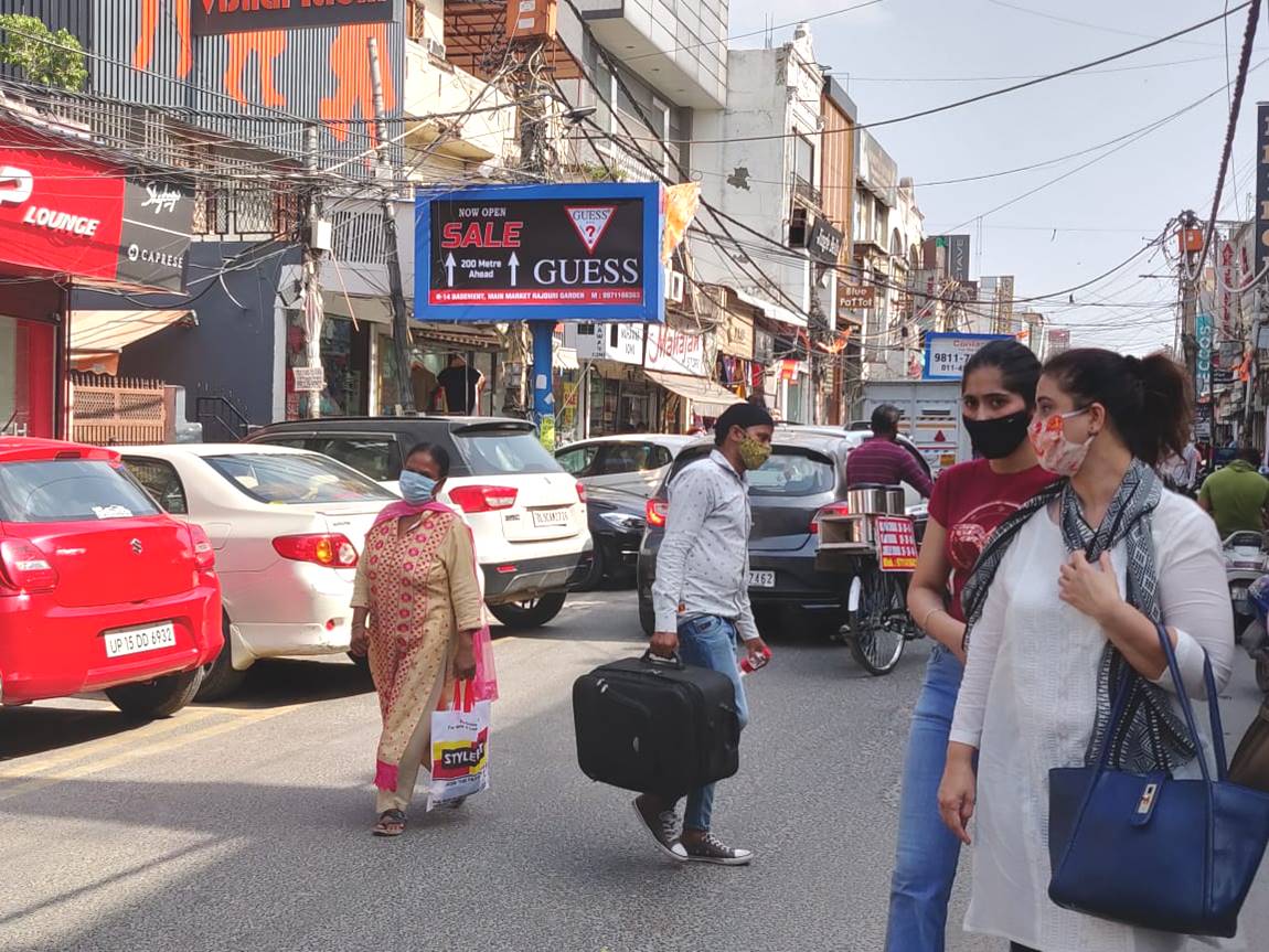 Display Board Rajouri Garden Main Market Delhi Delhi (NCR)