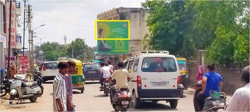 Billboard - Gayatri Mandir Road, Deesa, Gujarat