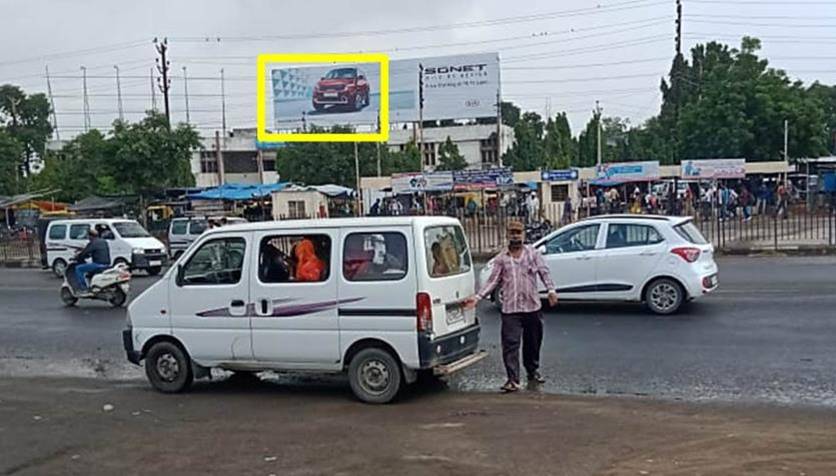 Billboard - Motipura Division Office Main Junction, Himmatnagar, Gujarat
