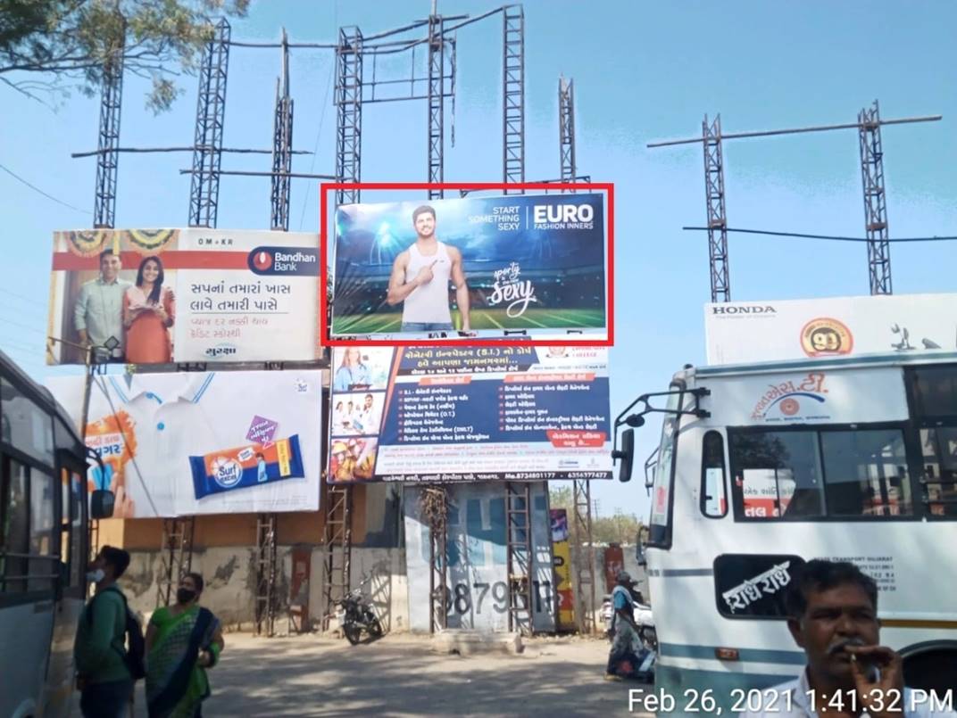 Billboard - St Stand,  Jamnagar, Gujarat