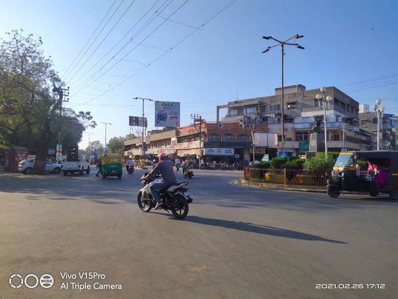 Billboard - Lal Bunglow Circle, Jamnagar, Gujarat