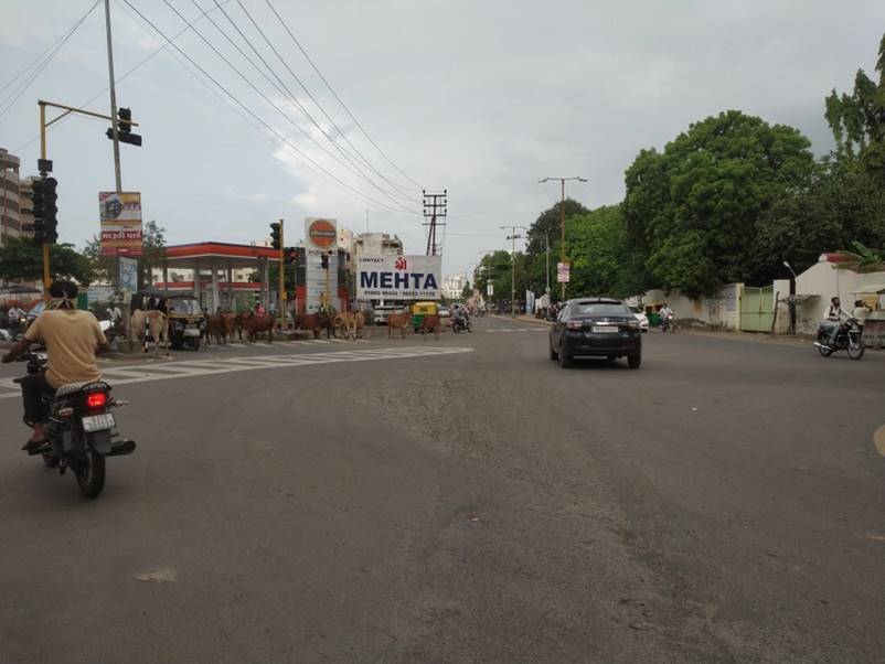 Billboard - GIDC,   Rozy Petrol Pump, Jamnagar, Gujarat