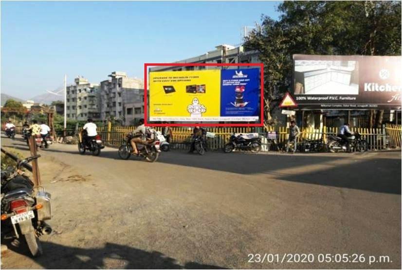 Billboard - Giriraj Railway Crossing,  Junagadh,  Gujarat