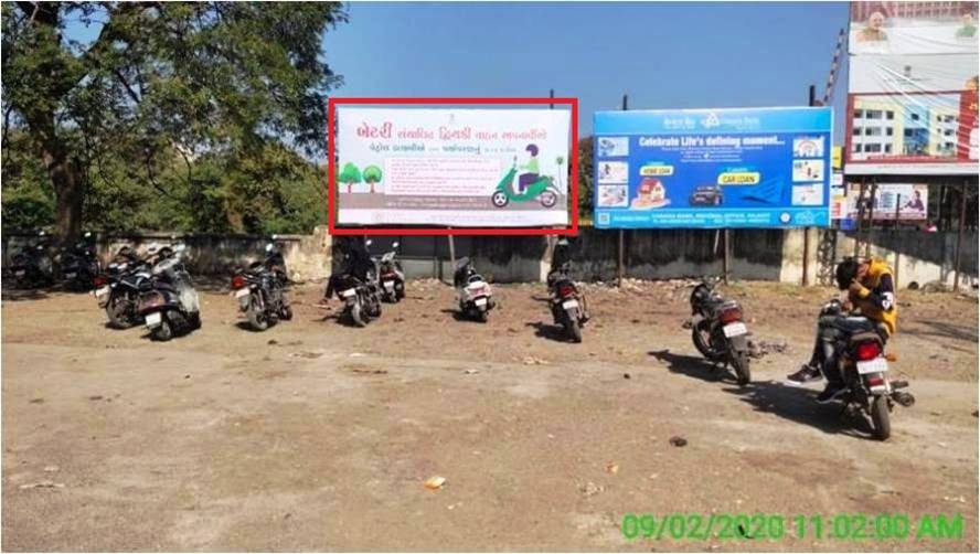 Billboard - ST Stand,  Junagadh,  Gujarat