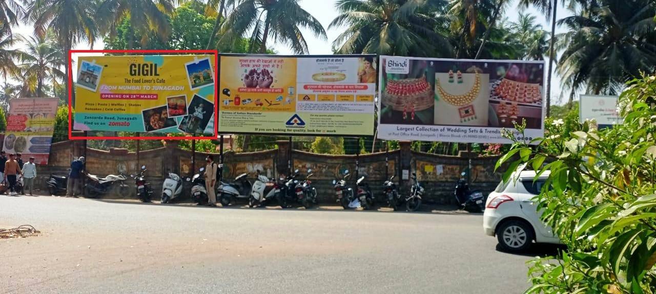 Billboard - Motibaugh Circle,  Nr. Krushi University,  Junagadh,  Gujarat