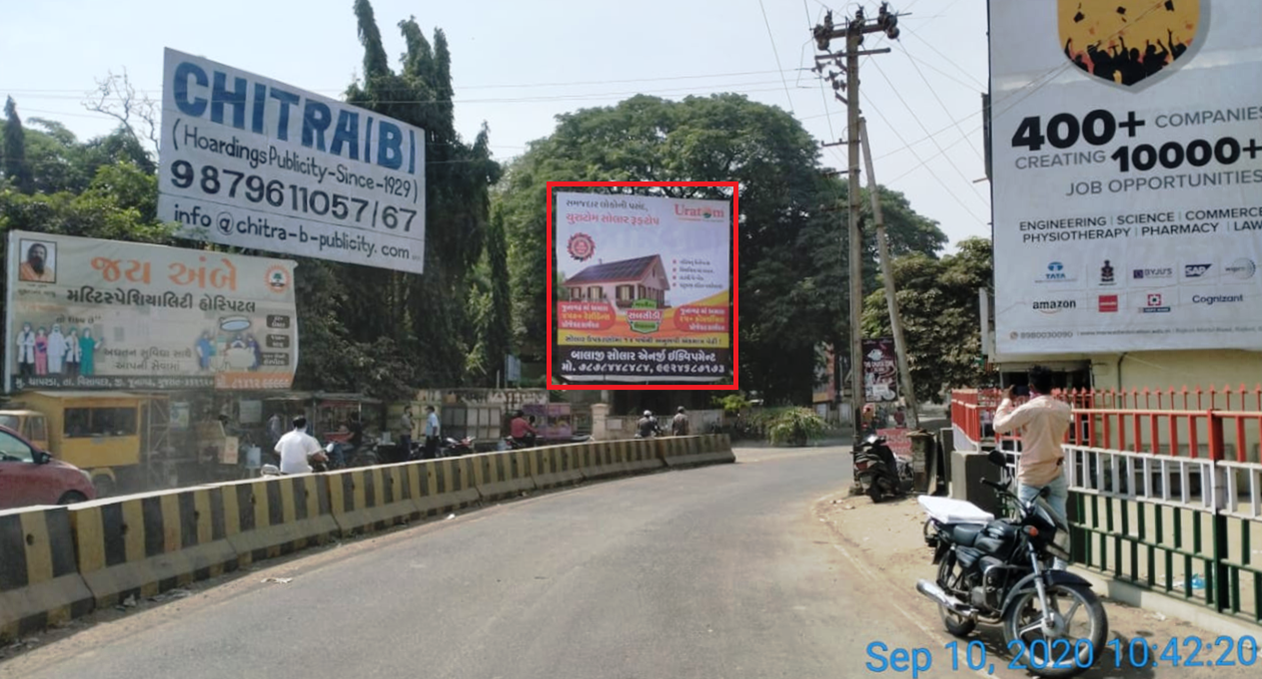 Billboard - Motibaugh Circle Road,  Opp. Axis Bank, Junagadh,  Gujarat