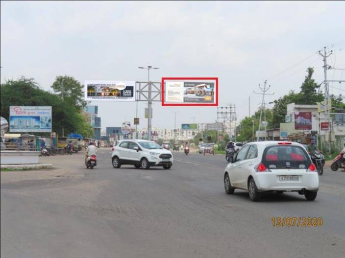 Cantilever Unipole - Airport Circle to Harni Lake, Vadodara, Gujarat