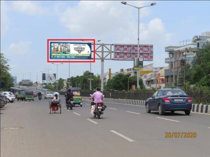 Cantilever Unipole - Airport Circle to Amitnagar Bridge, Vadodara, Gujarat