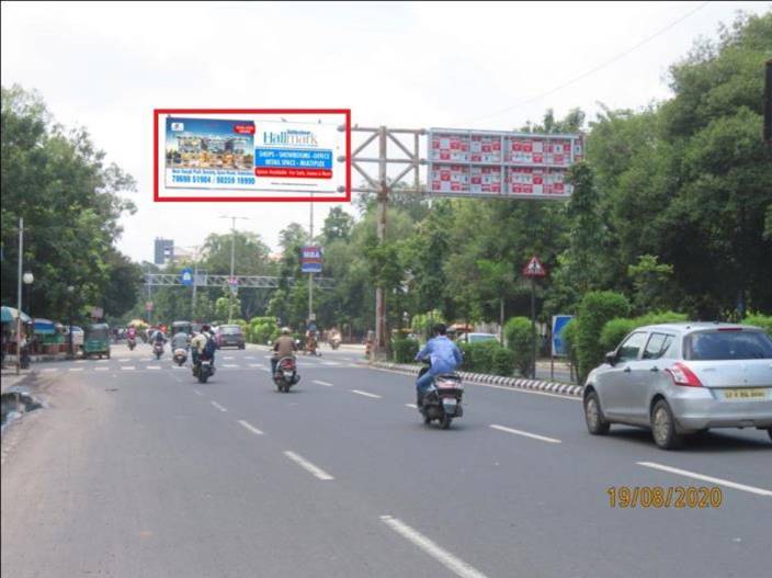 Cantilever Unipole - Fatehgunj to Kalaghoda, Vadodara, Gujarat