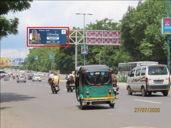 Cantilever Unipole - Fatehgunj Flyover to Genda Circle, Vadodara, Gujarat