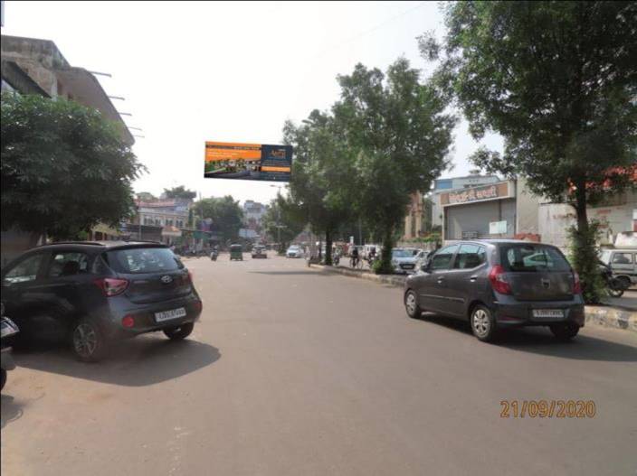 Cantilever Unipole - Kalaghoda Junction to Kothi Char Rasta, Vadodara, Gujarat